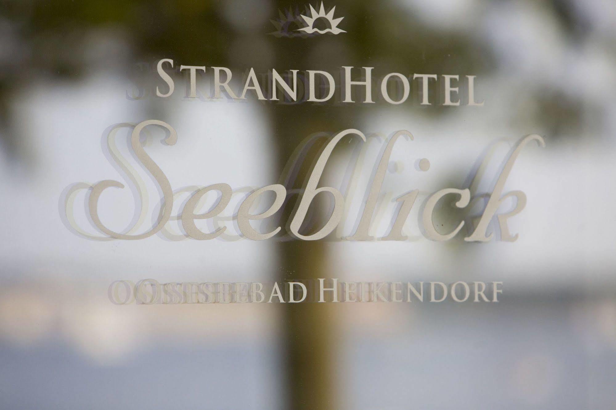 Strandhotel Seeblick, Ostseebad هيكيندورف المظهر الخارجي الصورة